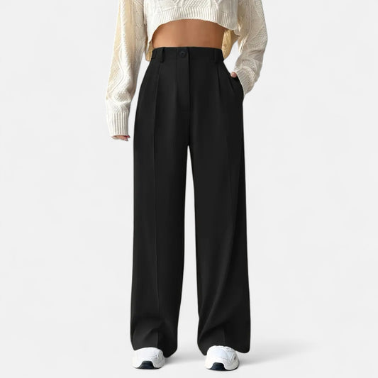 Riveromode | Women’s Tailored High-Waist Trousers for Daily Wear