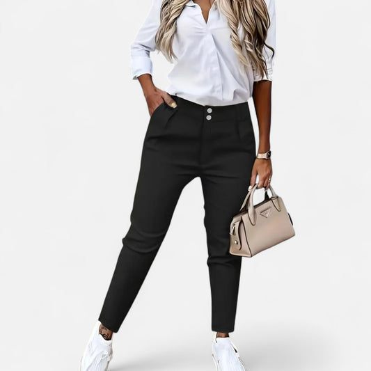Riveromode | Women’s Tailored Ankle-Length Pants in Modern Cut