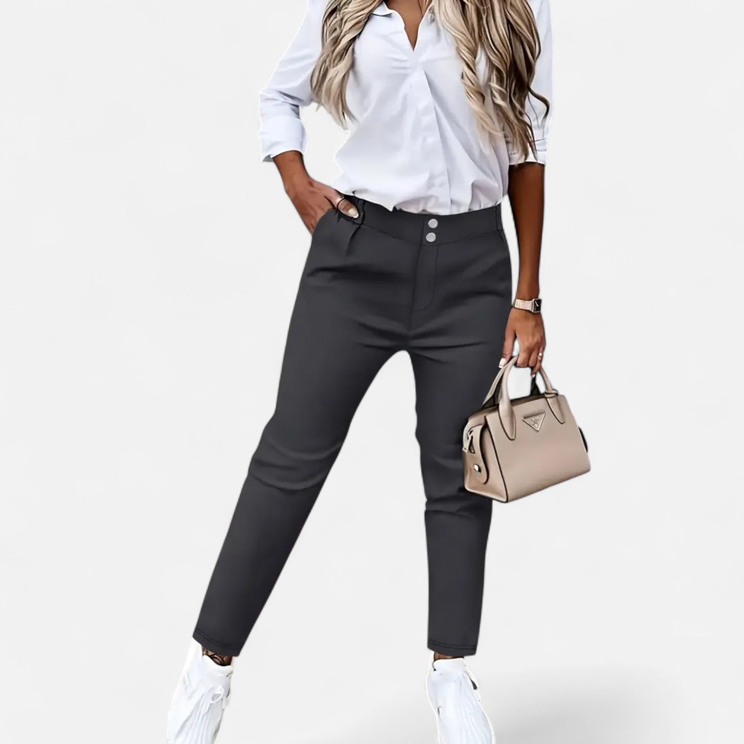 Riveromode | Women’s Tailored Ankle-Length Pants in Modern Cut