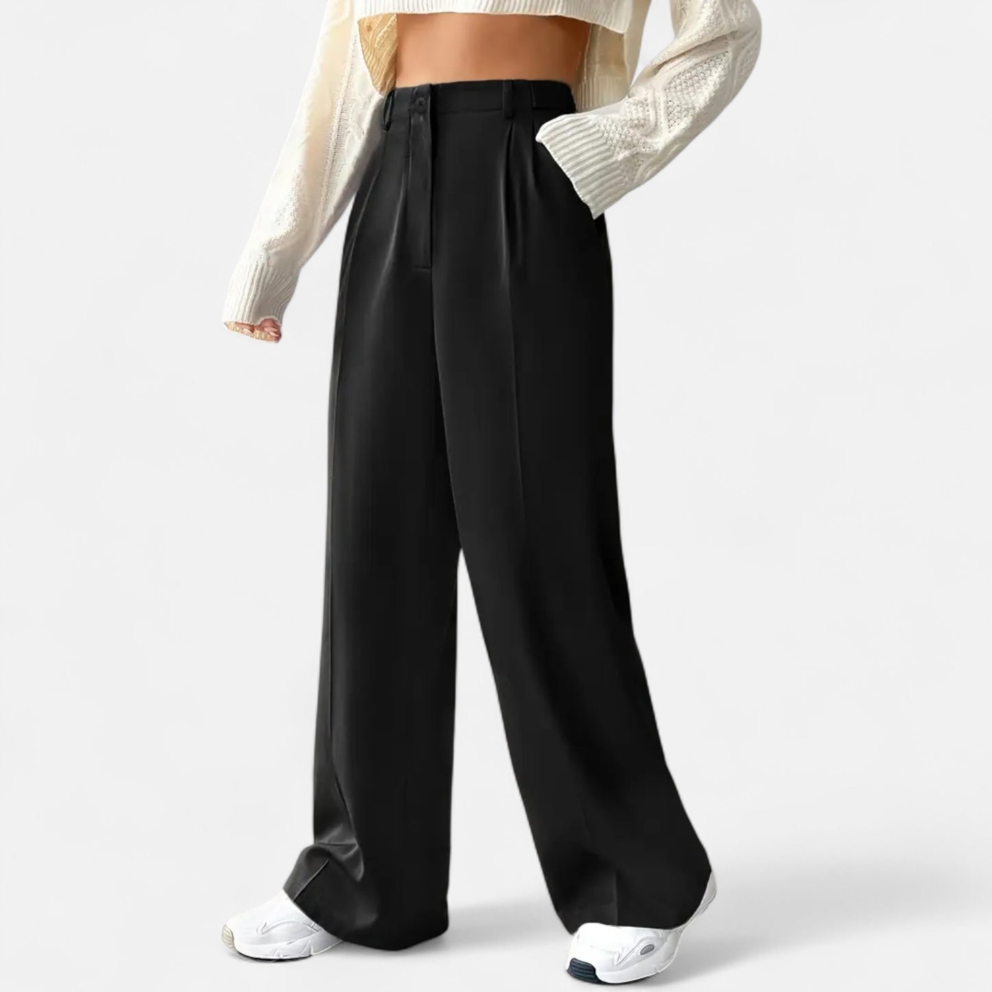 Riveromode | Women’s Tailored High-Waist Trousers for Daily Wear