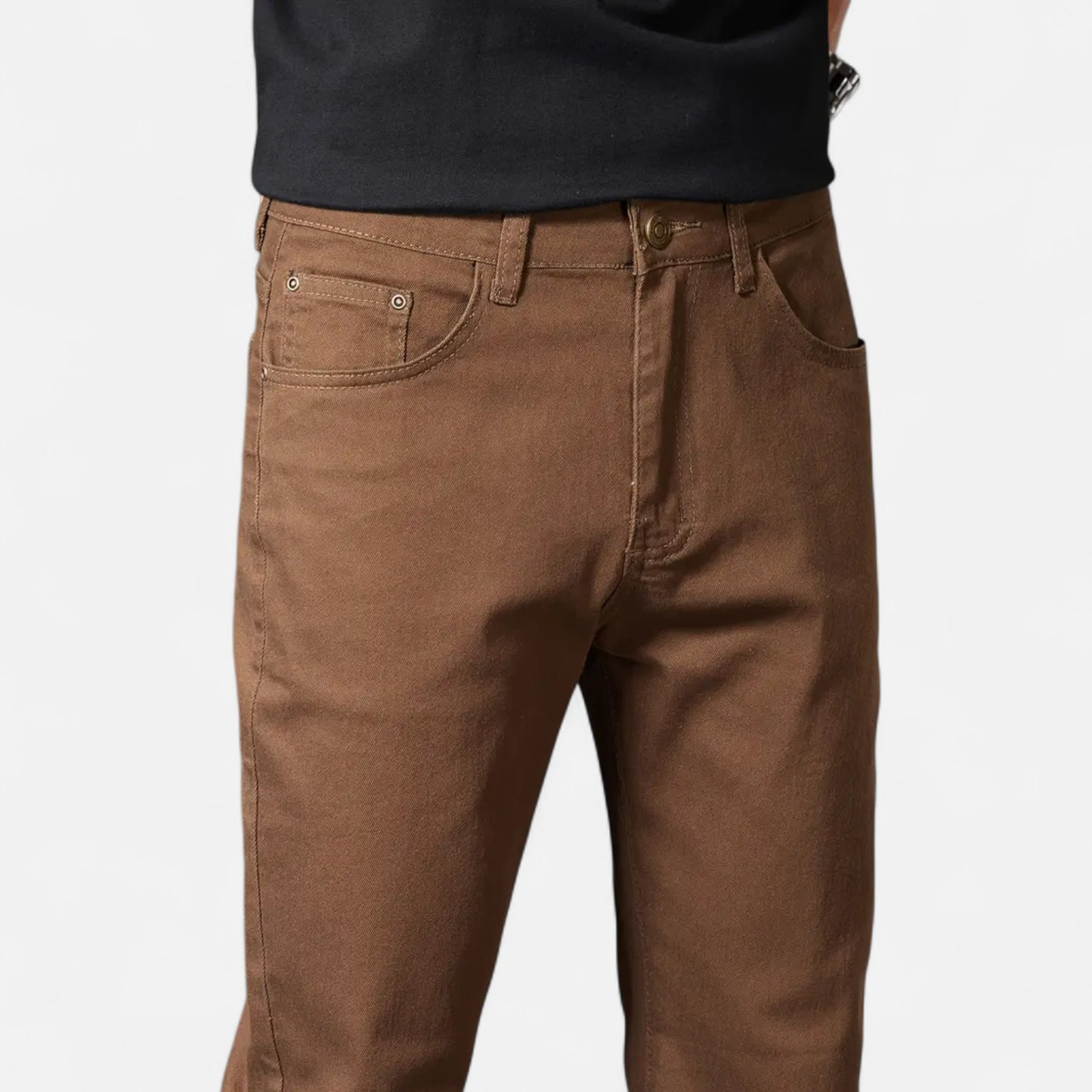 Riveromode | Men’s Slim Fit Jeans in Classic Straight Leg