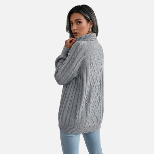 Rivero Mode | Women’s Heritage Wool-Knit Square-Neck Sweater