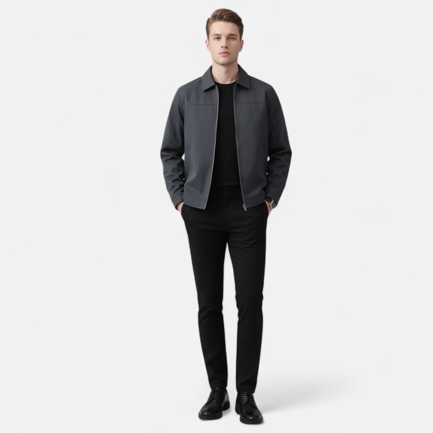 Riveromode | Men’s Lightweight Bomber Jacket with Timeless Appeal
