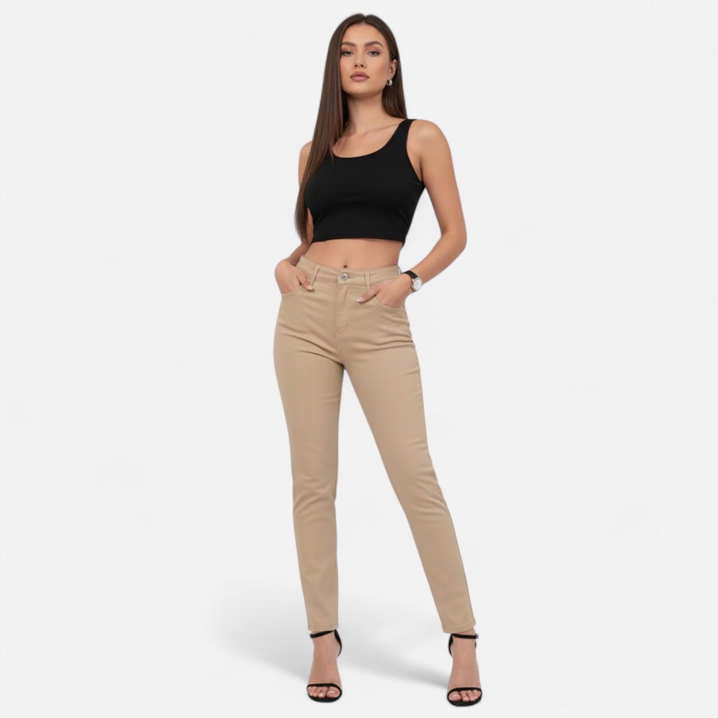 Riveromode | Women’s Skinny Pants in Refined Casual Style