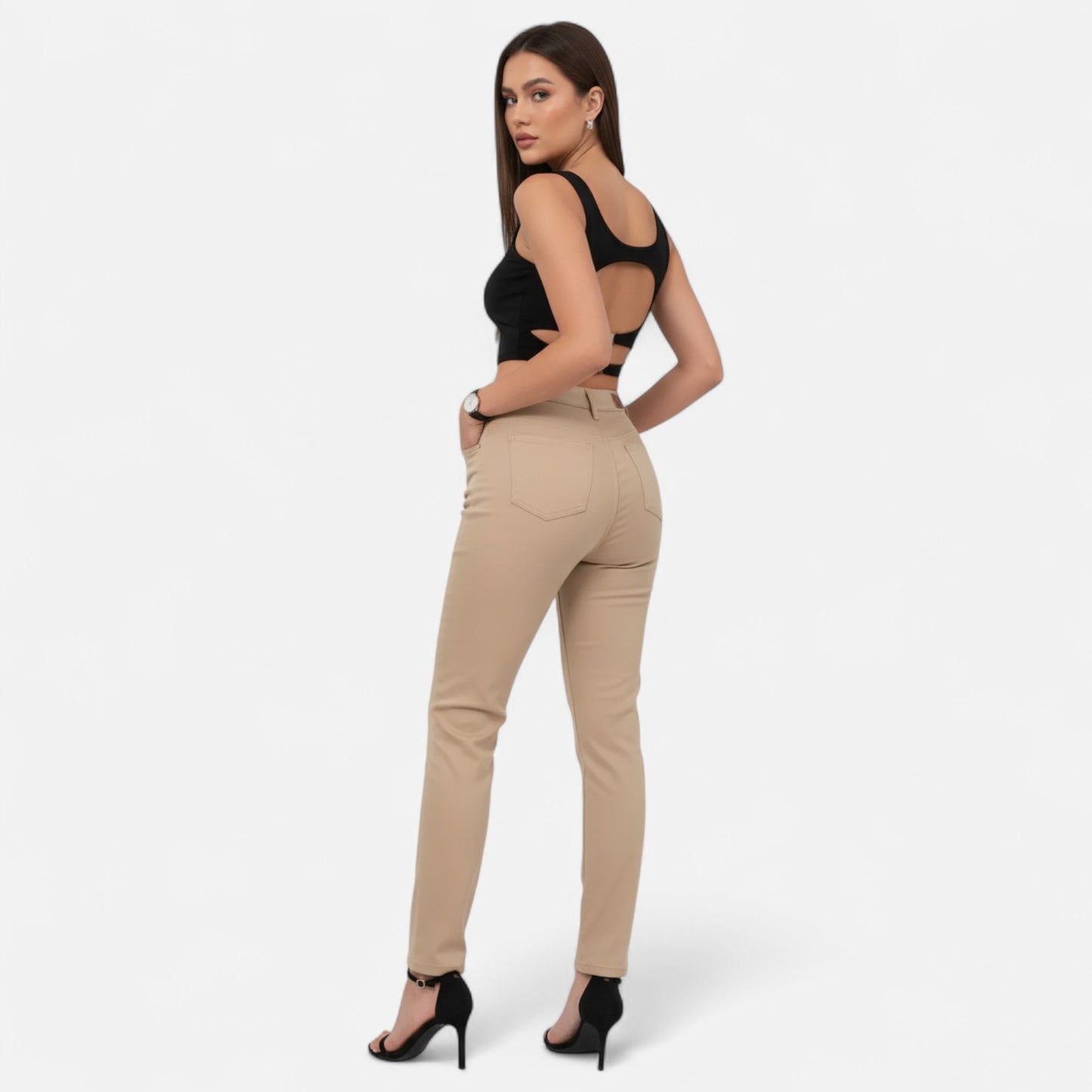 Riveromode | Women’s Skinny Pants in Refined Casual Style