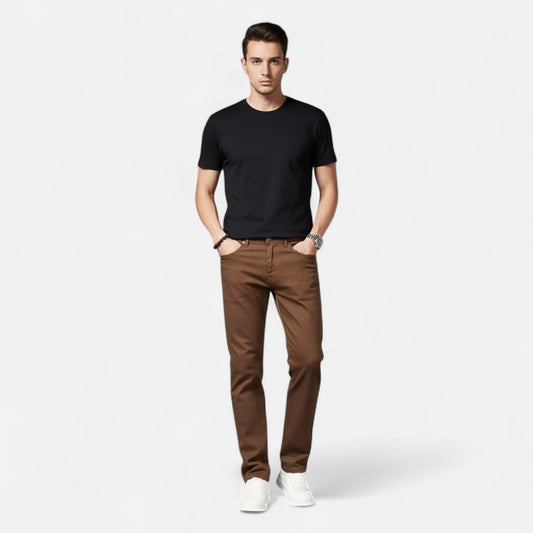 Riveromode | Men’s Slim Fit Jeans in Classic Straight Leg