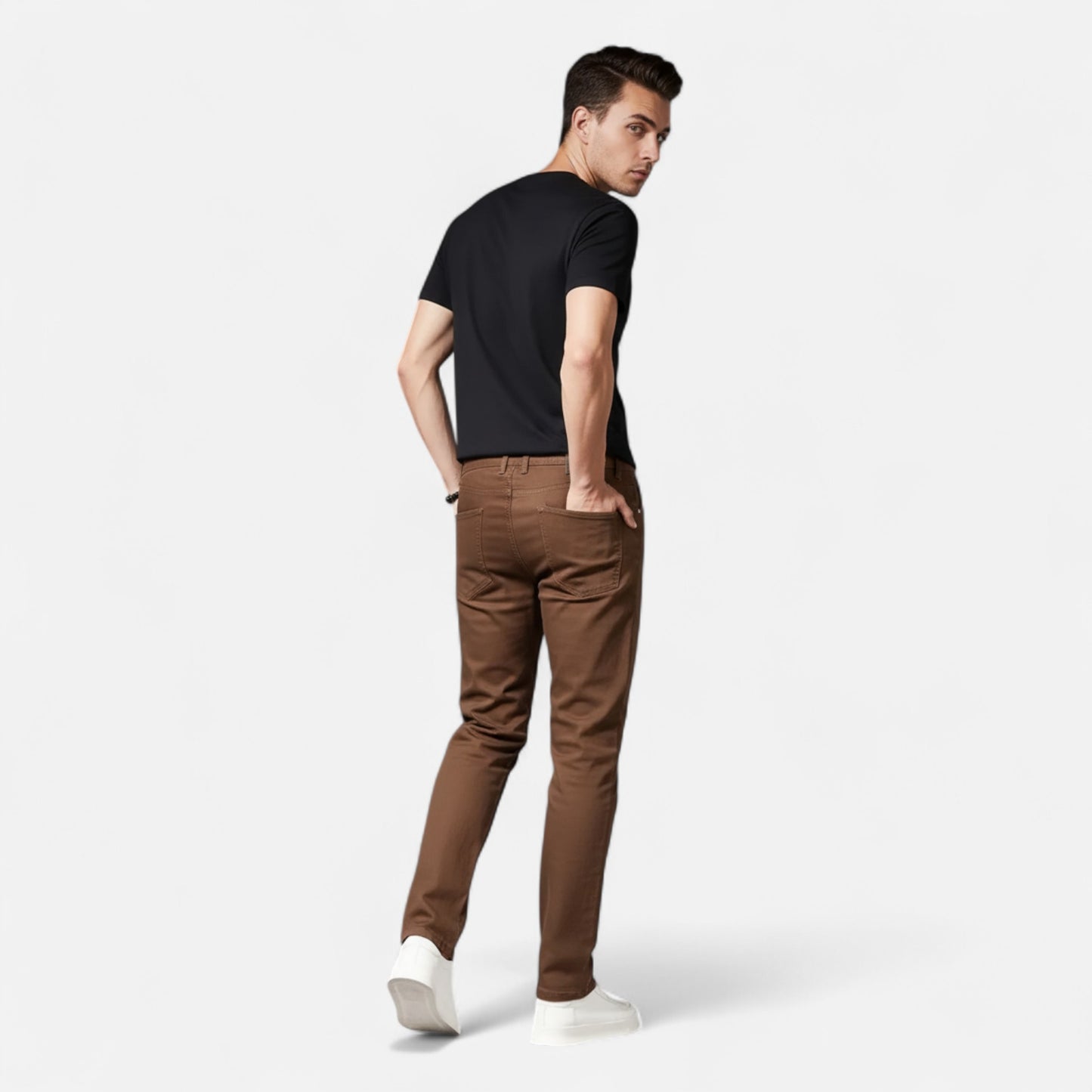 Riveromode | Men’s Slim Fit Jeans in Classic Straight Leg