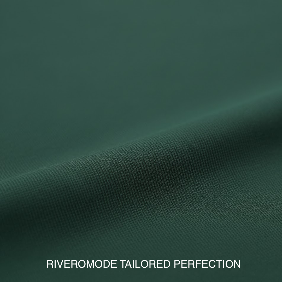 Riveromode | Men’s Crew Neck T-Shirt in Refined Minimalist Style