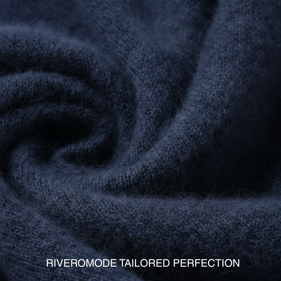 Riveromode | Men’s Cashmere Sweater with Classic Crew Neck