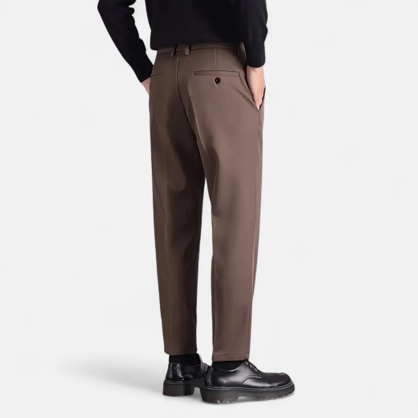 Riveromode | Men’s Business Casual Pants in Lightweight Polyester