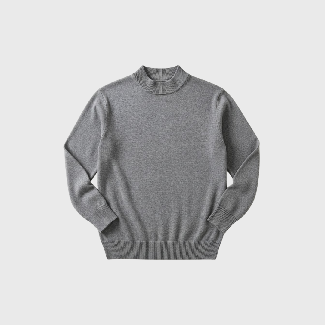 Riveromode | Men’s Cashmere Sweater with Classic Crew Neck