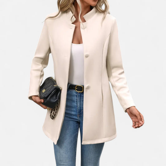 Riveromode | Women’s Tailored Polyester Blazer for Refined Versatility