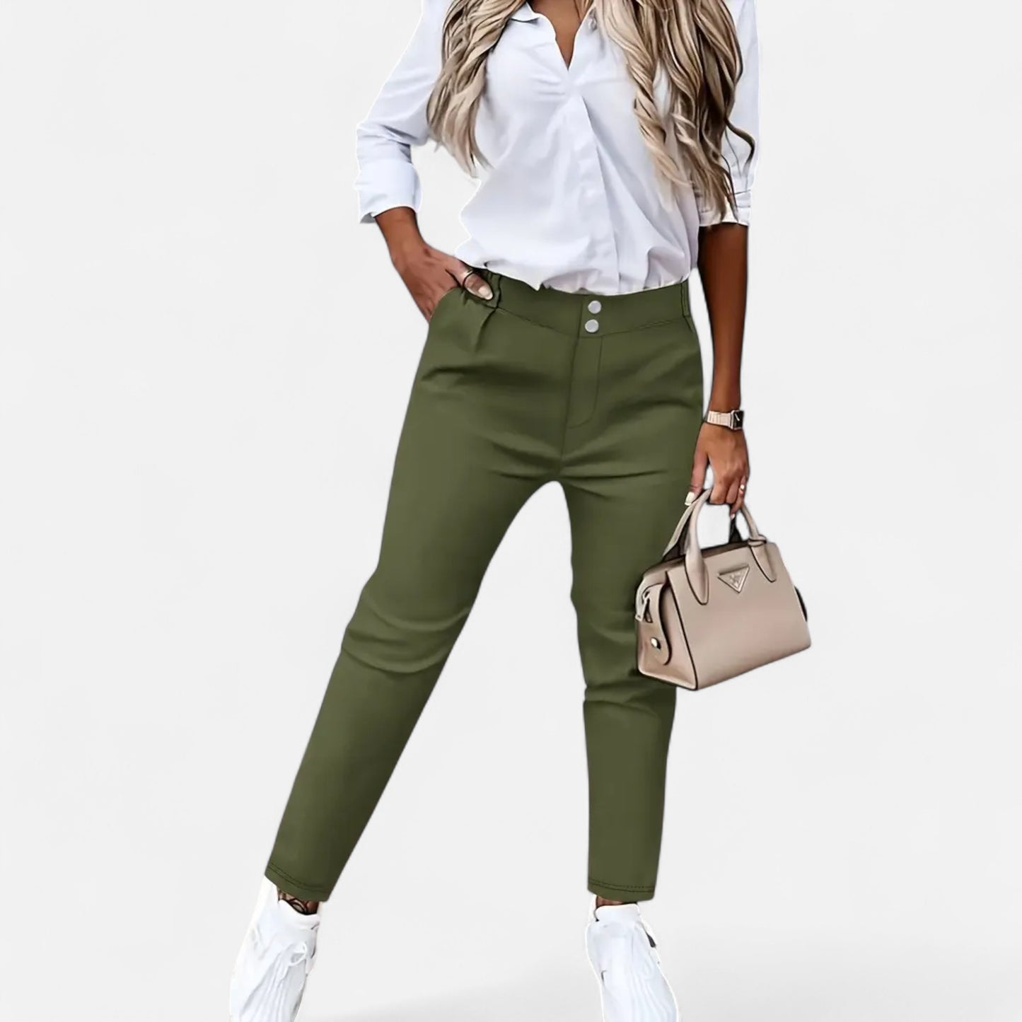 Riveromode | Women’s Tailored Ankle-Length Pants in Modern Cut