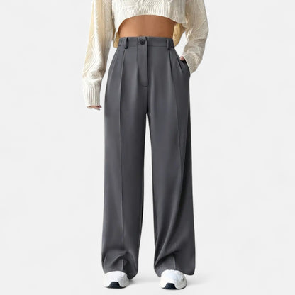 Riveromode | Women’s Tailored High-Waist Trousers for Daily Wear