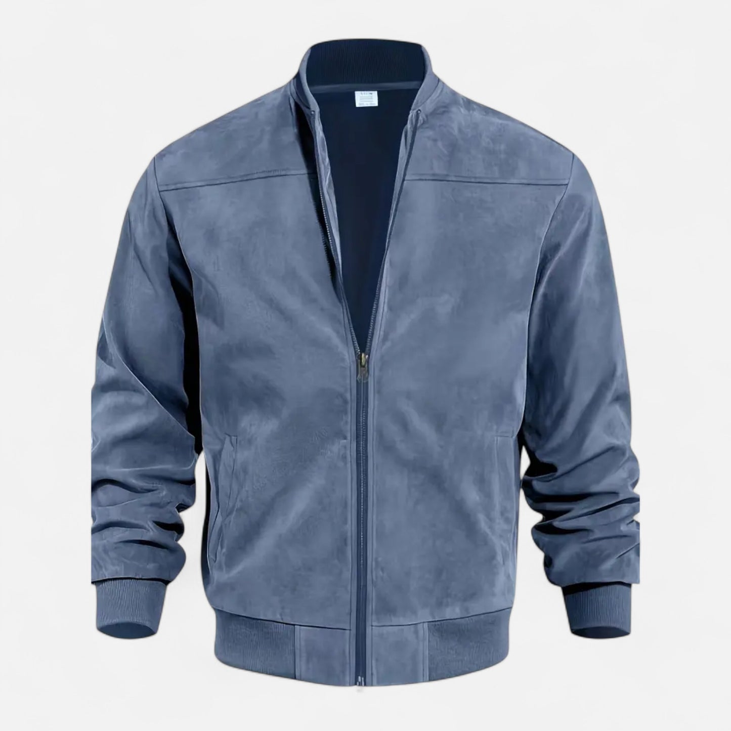 Riveromode | Men’s Classic College-Inspired Zip-Up Jacket
