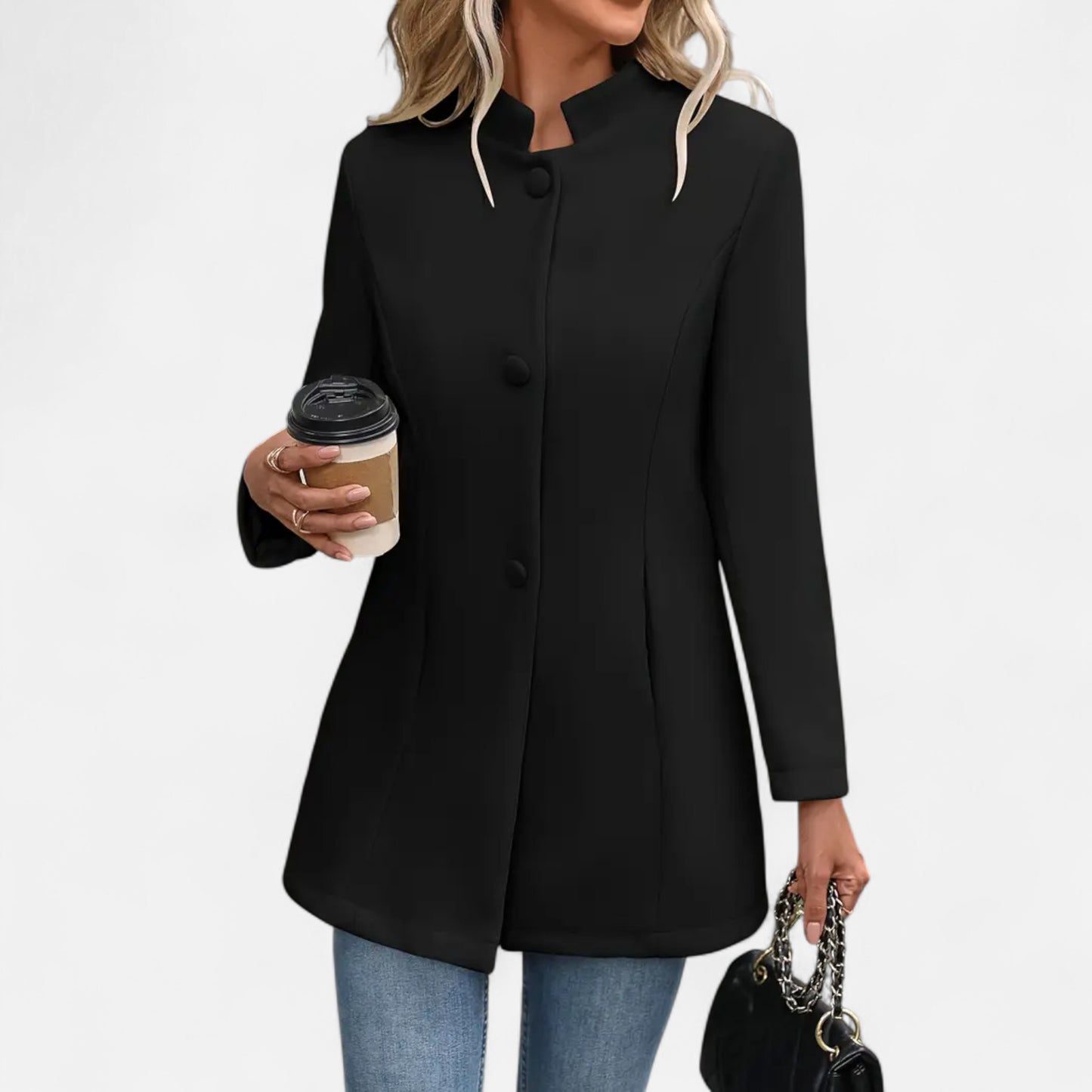 Riveromode | Women’s Tailored Polyester Blazer for Refined Versatility