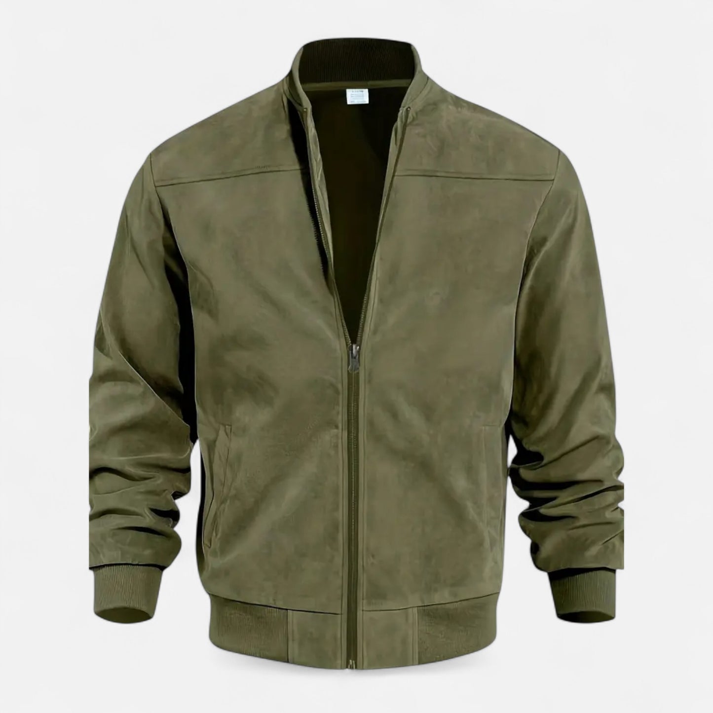 Riveromode | Men’s Classic College-Inspired Zip-Up Jacket
