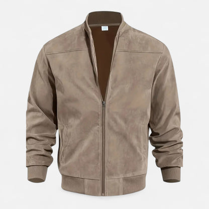 Riveromode | Men’s Classic College-Inspired Zip-Up Jacket