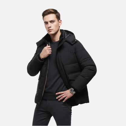 Rivero Mode | Men’s Heritage Velvet Padded Overcoat