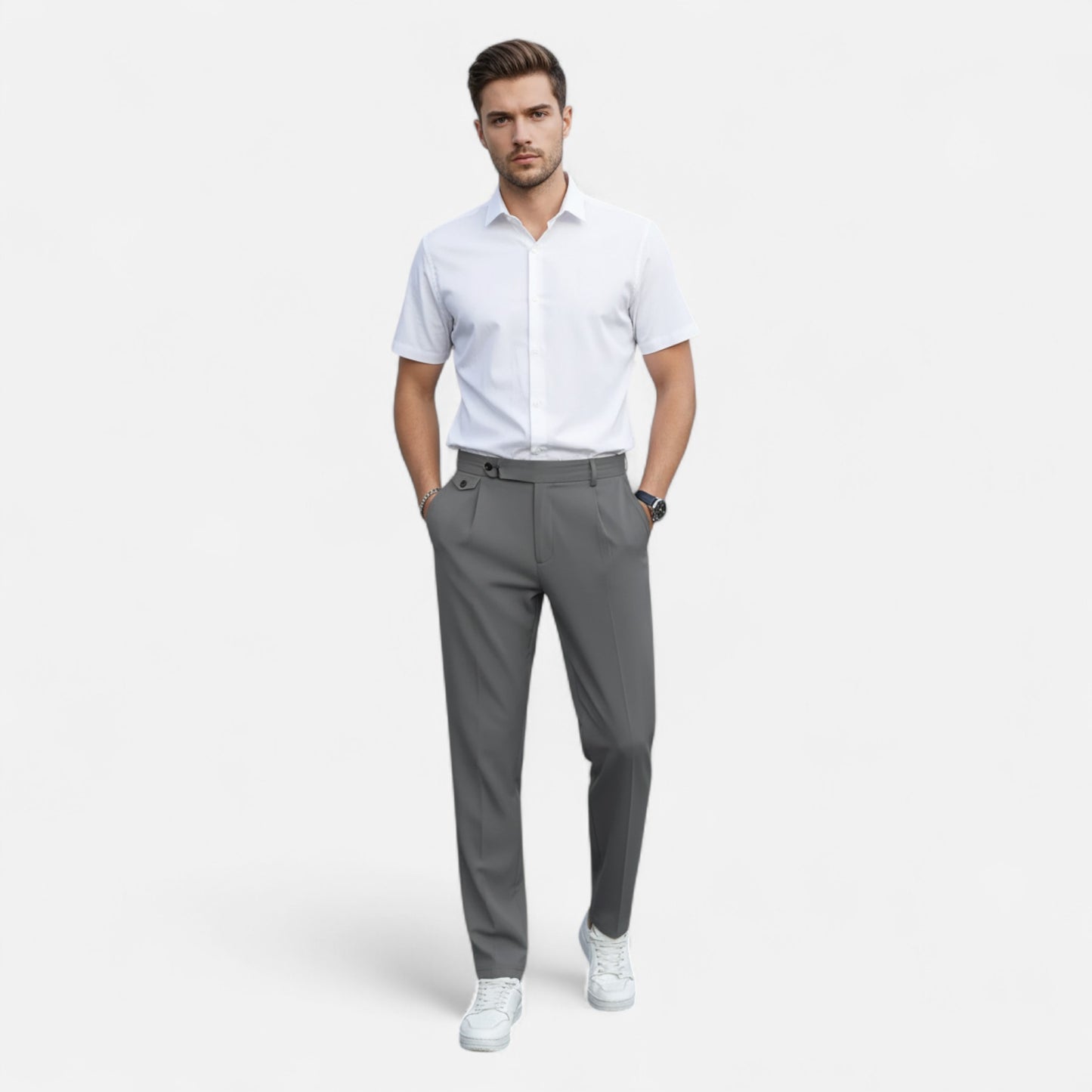 Riveromode | Men’s Regular Fit Pants with Timeless Vintage Appeal