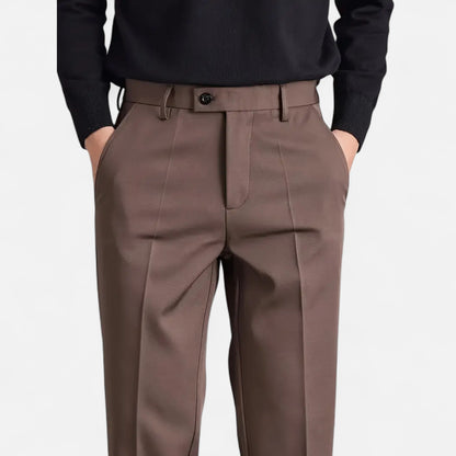 Riveromode | Men’s Business Casual Pants in Lightweight Polyester