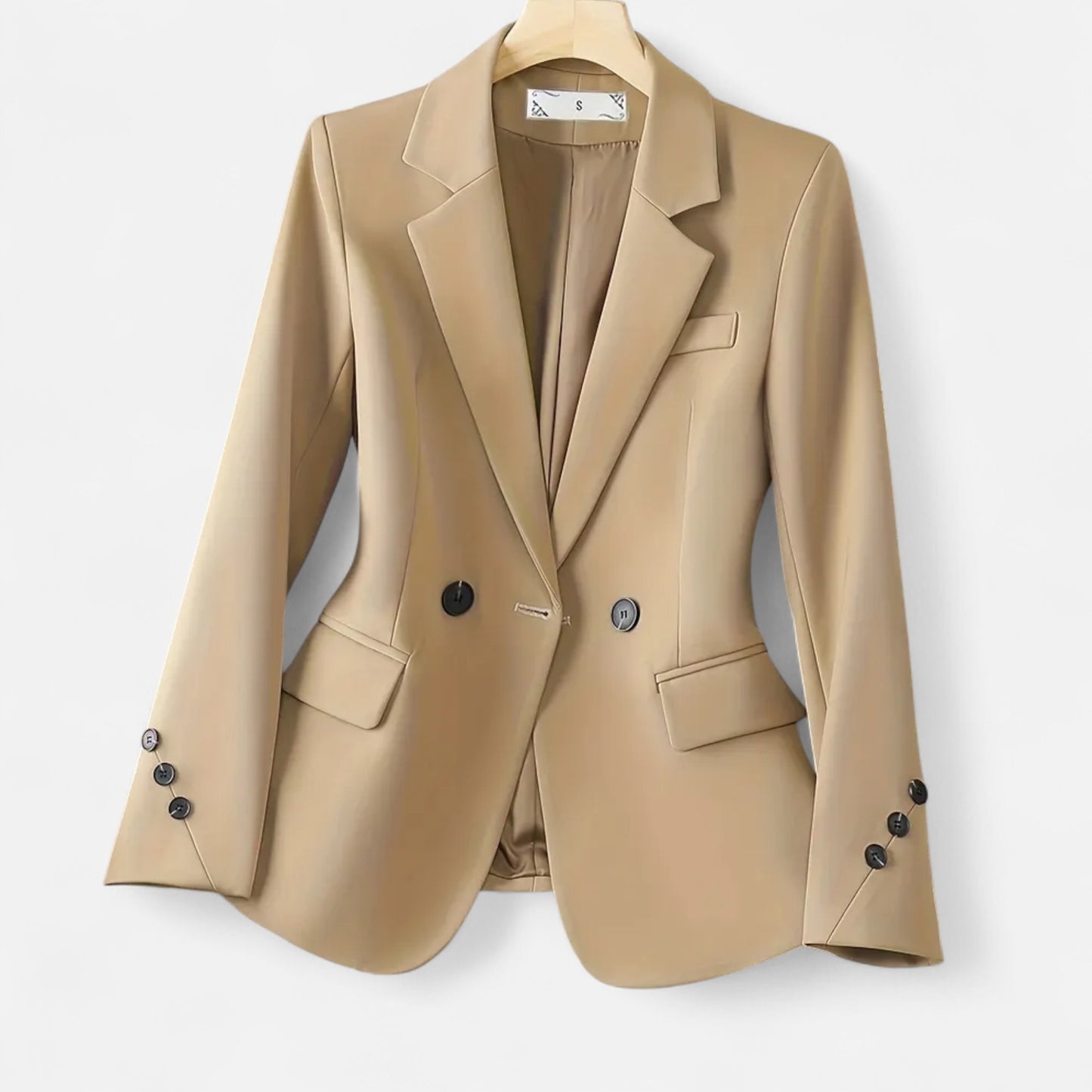 Riveromode | Women’s Slim Fit Blazer in Classic Single-Breasted Cut