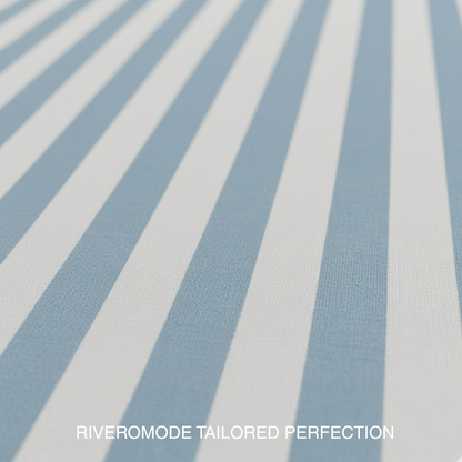 Riveromode | Men’s Striped Cotton-Linen Dress Shirt