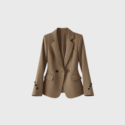 Rivero Mode | Women’s Slim Fit Blazer in Classic Single-Breasted Cut