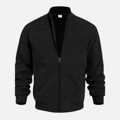 Riveromode | Men’s Classic College-Inspired Zip-Up Jacket