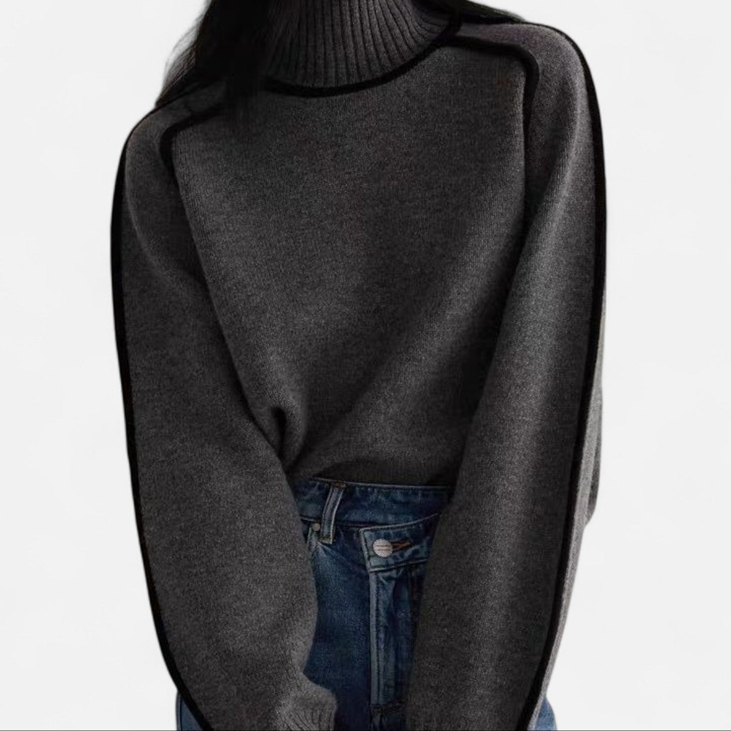 Rivero Mode | Women’s Heritage Half-Turtleneck Knit Pullover