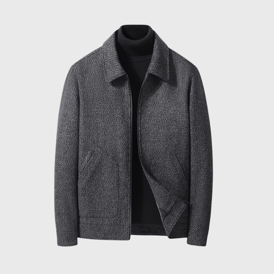 Rivero Mode | Men’s Heritage Wool-Blend Overcoat