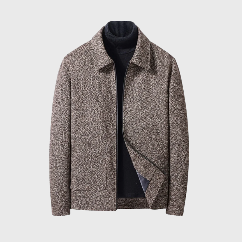 Rivero Mode | Men’s Heritage Wool-Blend Overcoat
