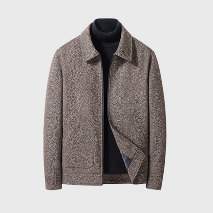 Rivero Mode | Men’s Heritage Wool-Blend Overcoat