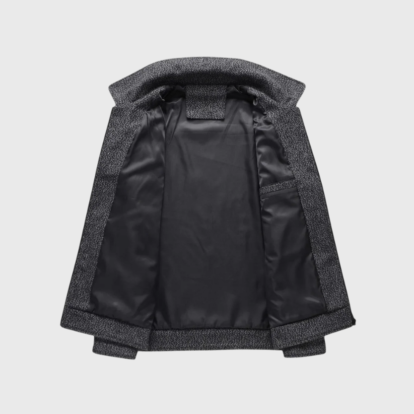 Rivero Mode | Men’s Heritage Wool-Blend Overcoat