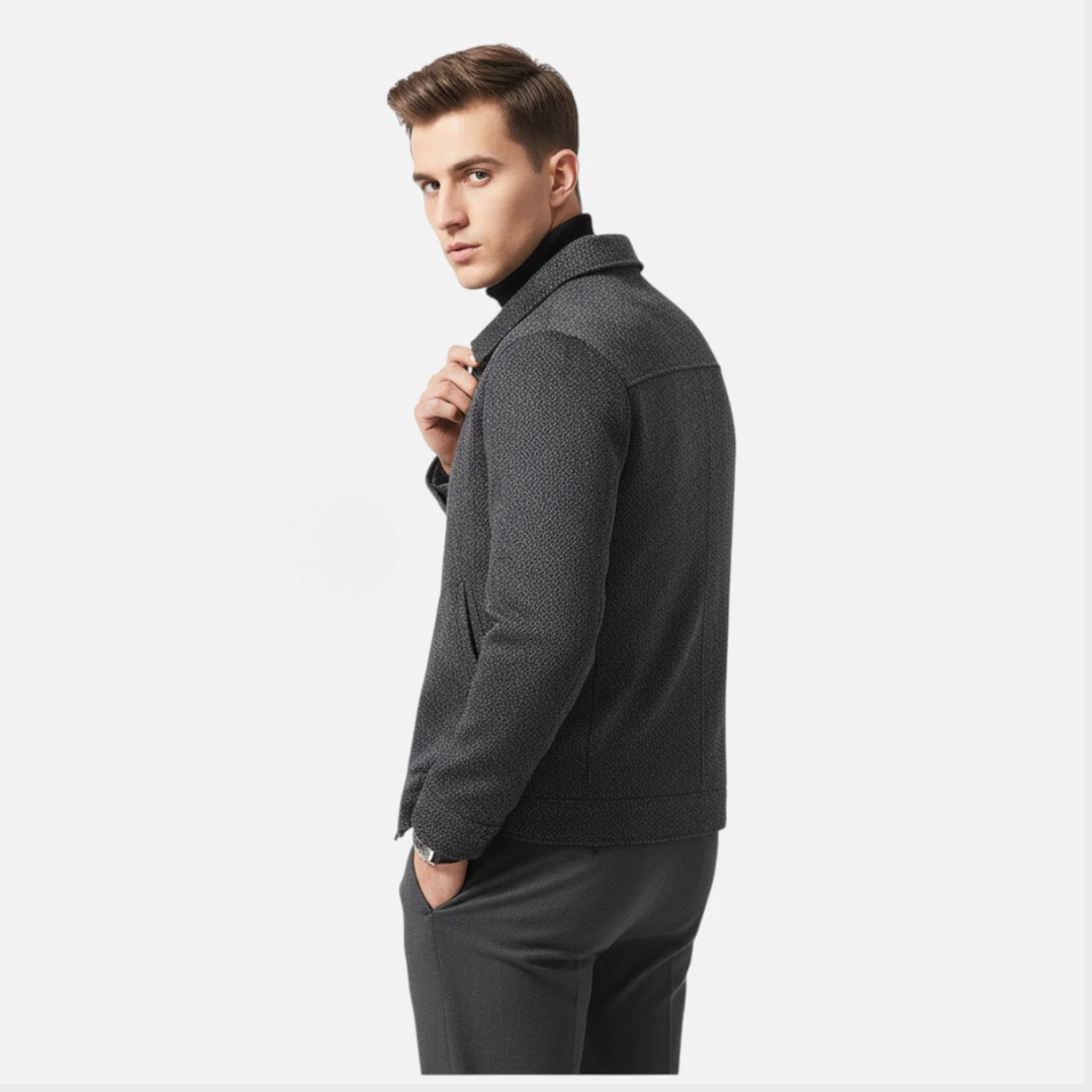 Rivero Mode | Men’s Heritage Wool-Blend Overcoat