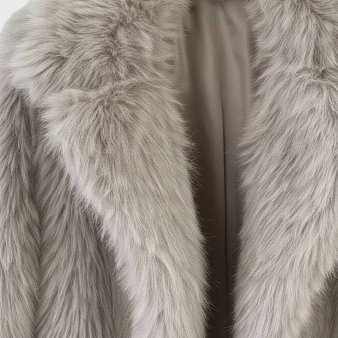 Rivero Mode | Women’s Heritage Faux Fur Long Overcoat