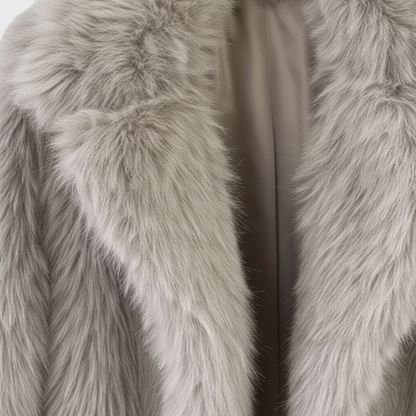 Rivero Mode | Women’s Heritage Faux Fur Long Overcoat