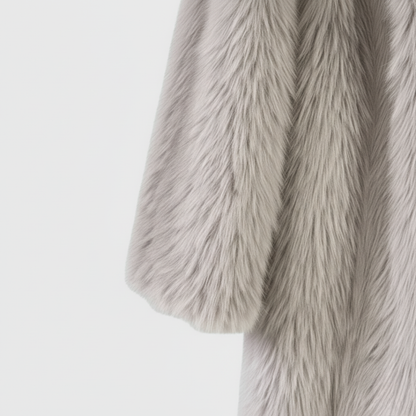 Rivero Mode | Women’s Heritage Faux Fur Long Overcoat