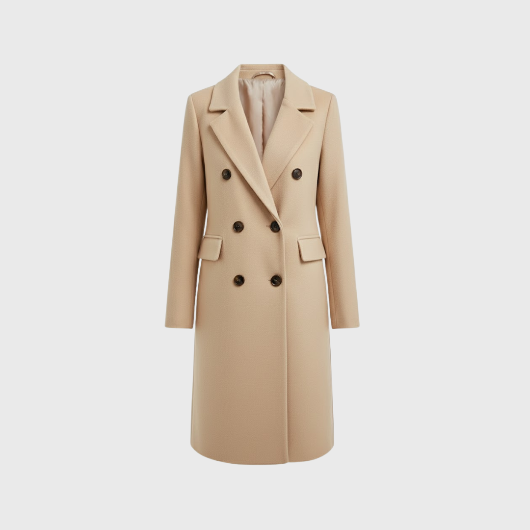 Rivero Mode | Women’s Wool-Blend Long Overcoat