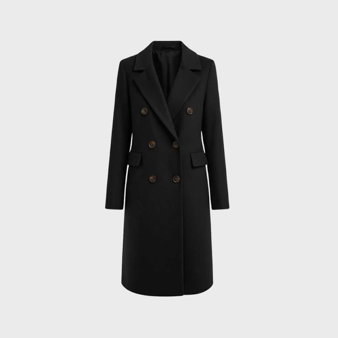 Rivero Mode | Women’s Wool-Blend Long Overcoat