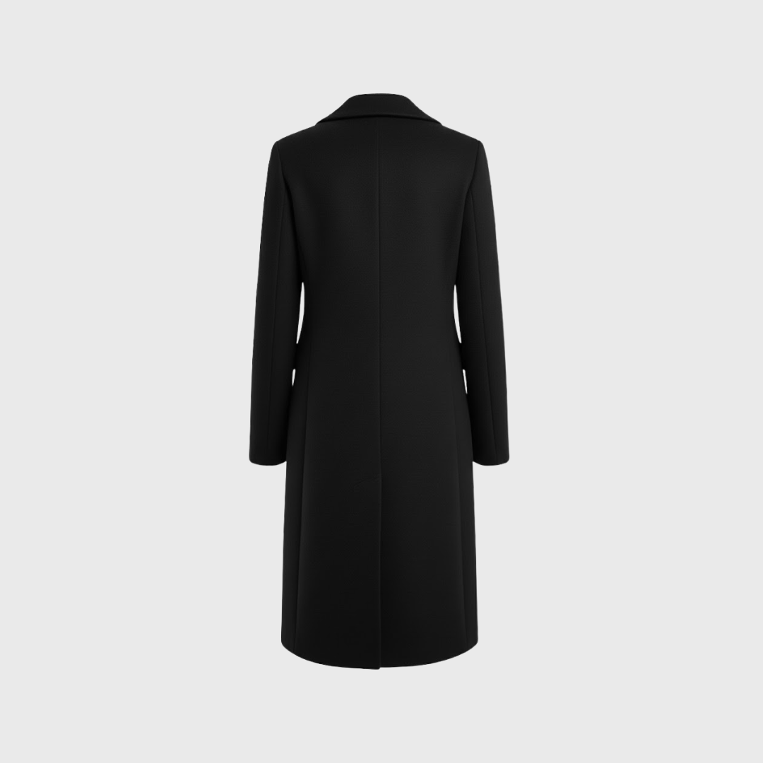 Rivero Mode | Women’s Wool-Blend Long Overcoat