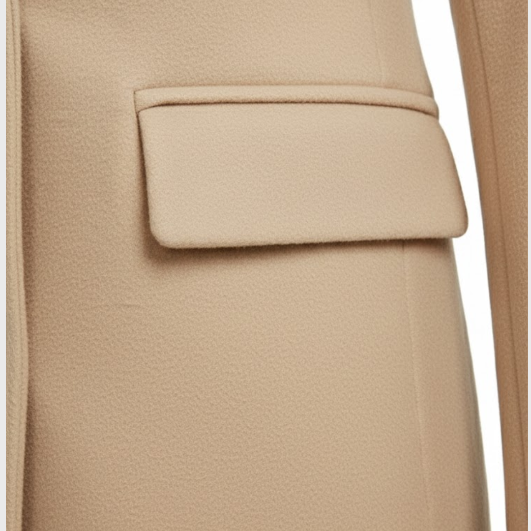 Rivero Mode | Women’s Wool-Blend Long Overcoat