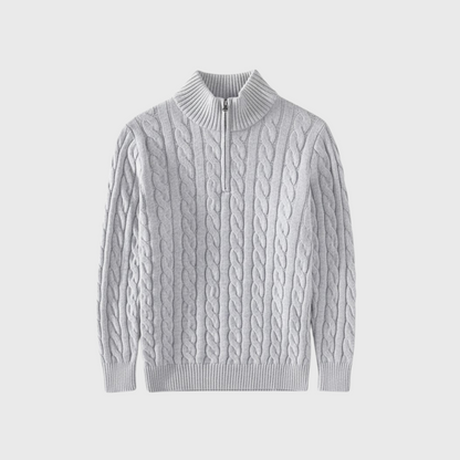 Rivero Mode | Men’s Heritage Half-Zip Cotton Sweater