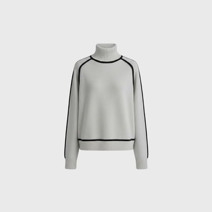 Rivero Mode | Women’s Heritage Half-Turtleneck Knit Pullover