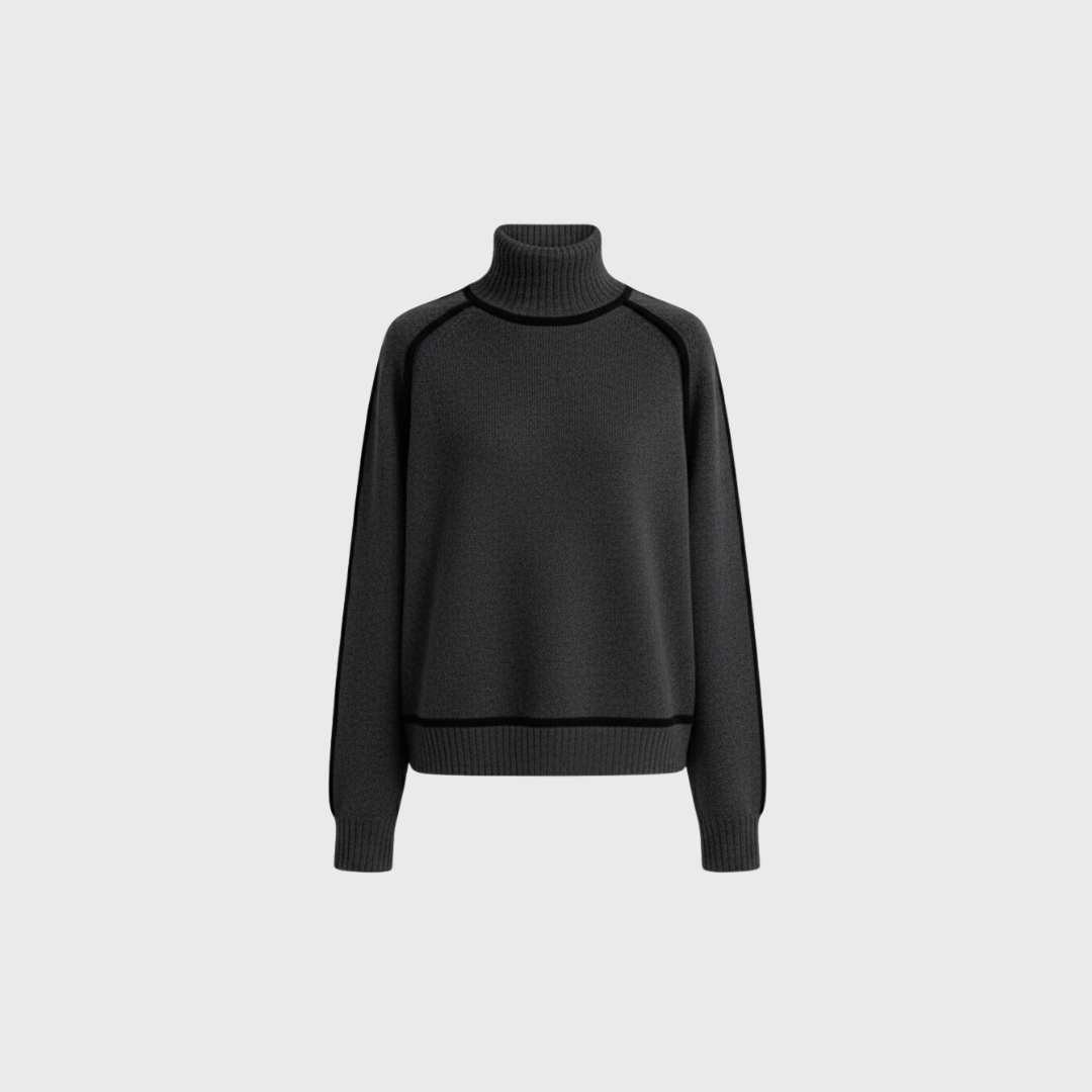 Rivero Mode | Women’s Heritage Half-Turtleneck Knit Pullover