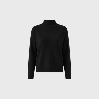 Rivero Mode | Women’s Heritage Wool-Blend Half-High Collar Pullover