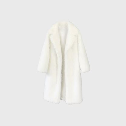Rivero Mode | Women’s Heritage Faux Fur Long Overcoat