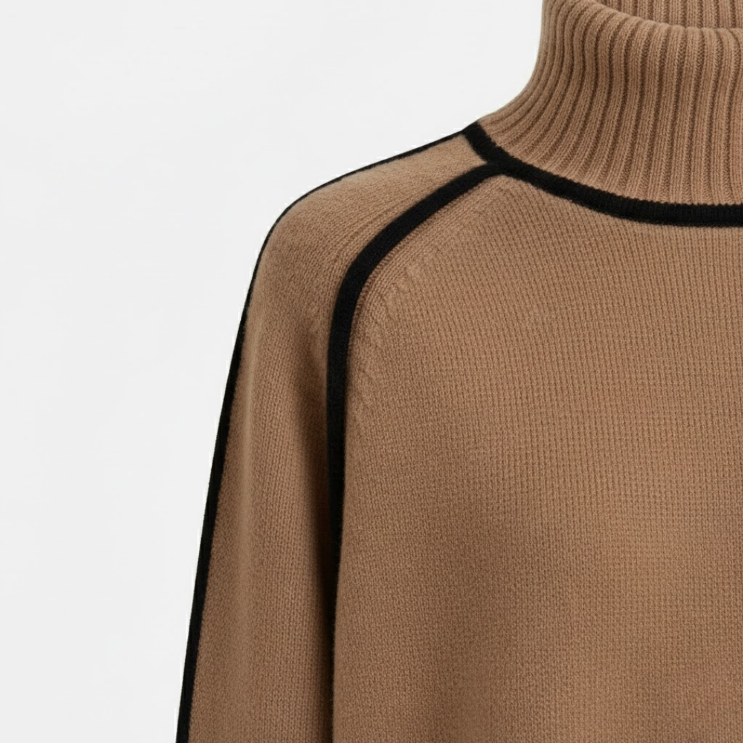 Rivero Mode | Women’s Heritage Half-Turtleneck Knit Pullover