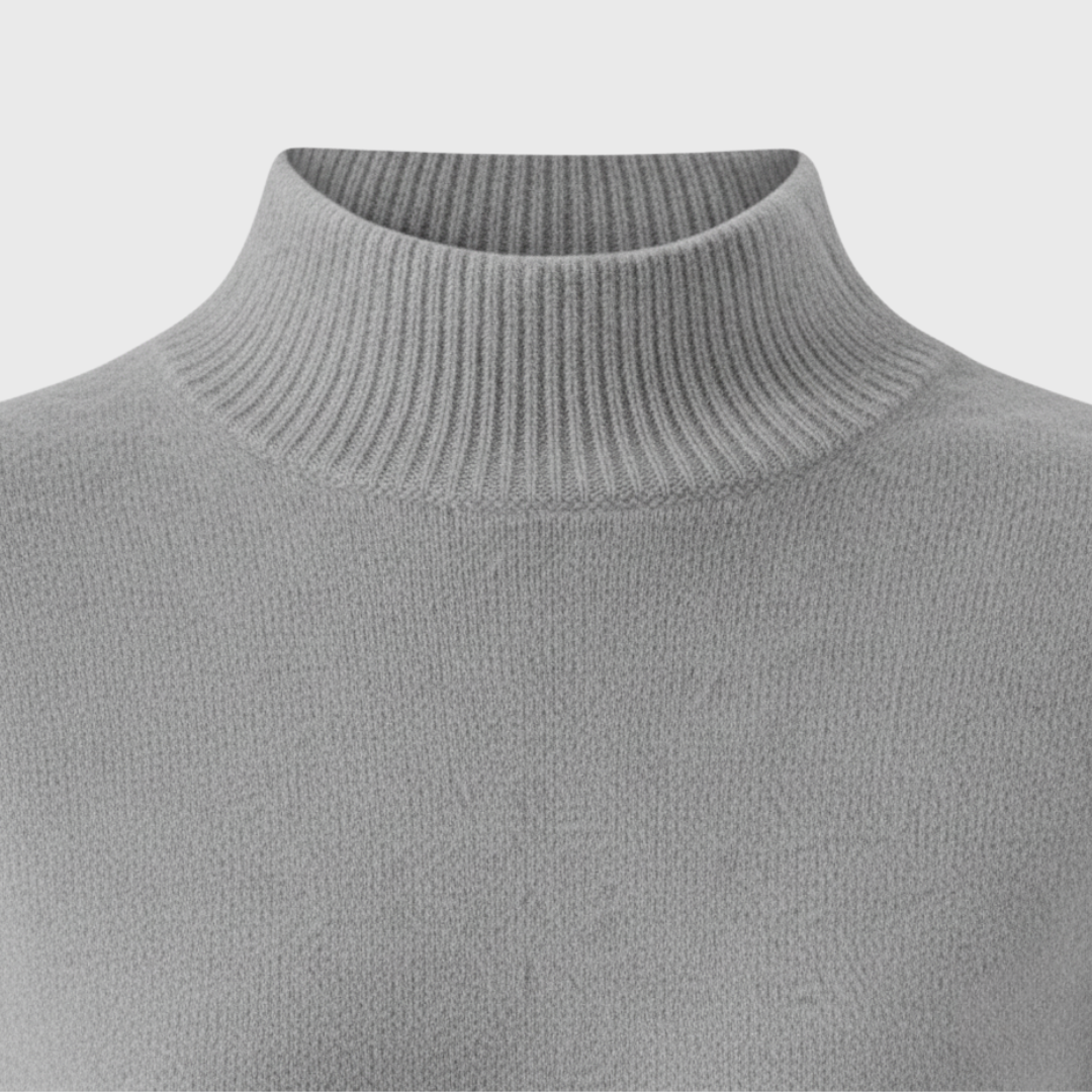 Rivero Mode | Women’s Heritage Wool-Blend Half-High Collar Pullover