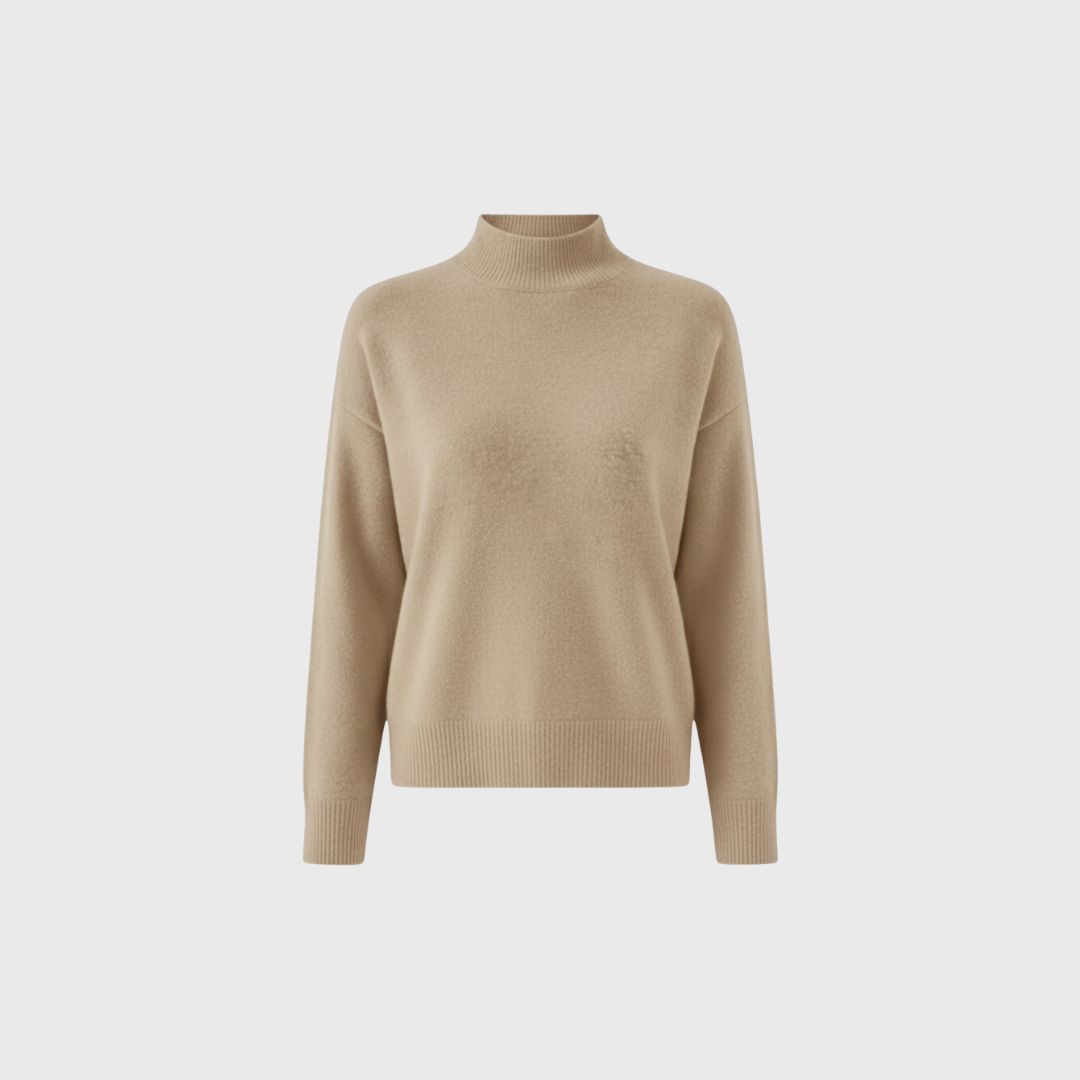 Rivero Mode | Women’s Heritage Wool-Blend Half-High Collar Pullover